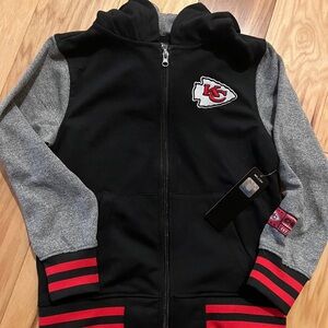 Kids Kansas City Chiefs Zip-up Sweatshirt